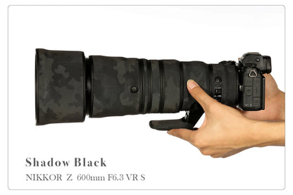 CHASING BIRDS camouflage lens coat for NIKON Z 600mm F6.3 VR S waterproof and rainproof lens protective cover Z 600 lens cover