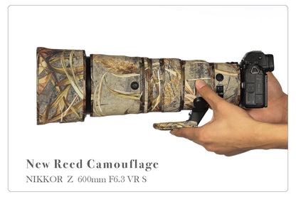 CHASING BIRDS camouflage lens coat for NIKON Z 600mm F6.3 VR S waterproof and rainproof lens protective cover Z 600 lens cover