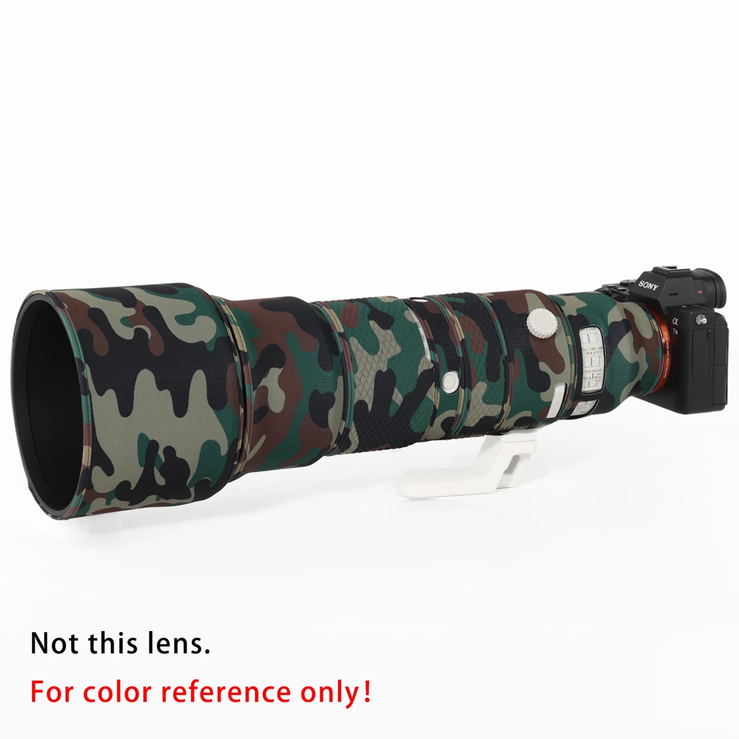 CHASING BIRDS Camouflage Lens Coat for SIGMA 100-400mm F5-6.3 DG DN OS for SONY E-mount Waterproof and Rainproof Len Protective