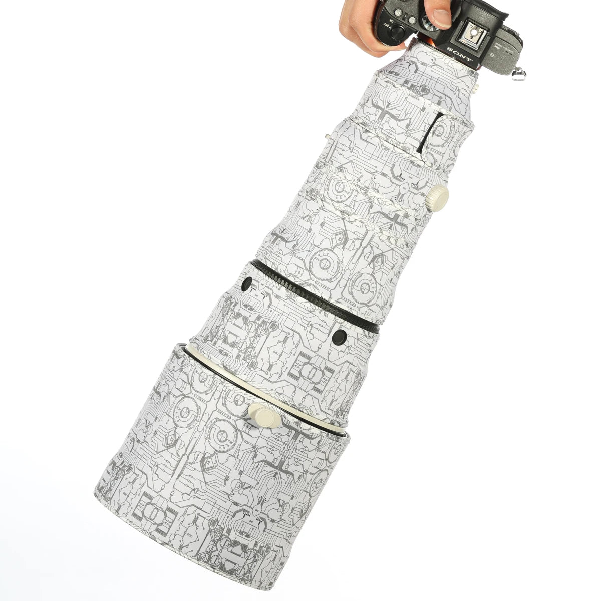 CHASING BIRDS camouflage lens coat for SONY FE 400mm F2.8 GM OSS waterproof and rainproof lens protective cover 400mm lens cover