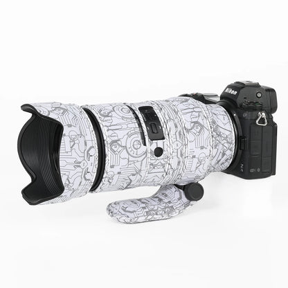 CHASING BIRDS Camouflage Waterproof Lens Coat for TAMRON 50-400mm F4.5-6.3 DI III VC VXD A067 Rainproof Lens Protective Cover