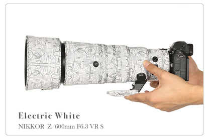 CHASING BIRDS camouflage lens coat for NIKON Z 600mm F6.3 VR S waterproof and rainproof lens protective cover Z 600 lens cover