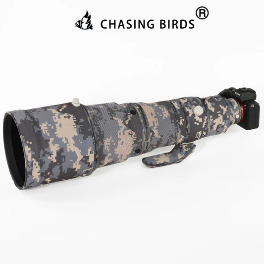 CHASING BIRDS camouflage lens coat for SONY 600 F4 GM OSS waterproof and rainproof lens protective cover sony 600mm lens cover