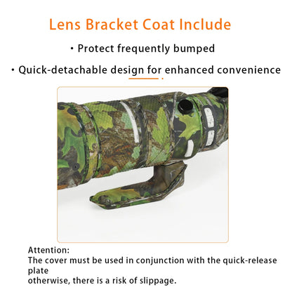 CHASING BIRDS camouflage lens coat for Sigma 300-600mm F4 DG OS Sports waterproof and rainproof lens protective cover 300600