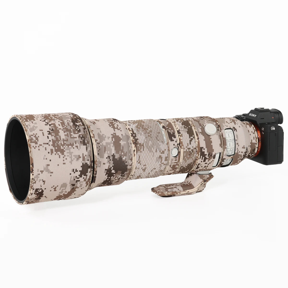CHASING BIRDS Camouflage Waterproof Lens Coat for Sony FE 200-600mm F5.6-6.3 G OSS Rainproof Lens Protective Cover SEL 200600