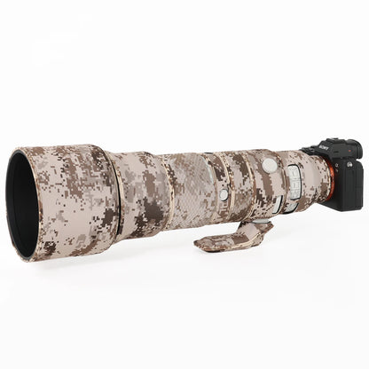 CHASING BIRDS Camouflage Waterproof Lens Coat for Sony FE 200-600mm F5.6-6.3 G OSS Rainproof Lens Protective Cover SEL 200600