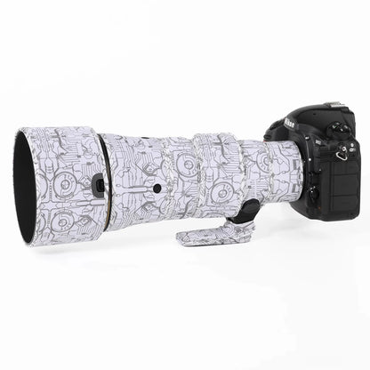 CHASING BIRDS camouflage lens coat for NIKON AF-S 500mm F5.6 E PF waterproof and rainproof 500 elastic lens protective cover
