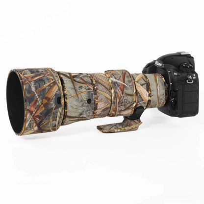 CHASING BIRDS camouflage lens coat for NIKON AF-S 500mm F5.6 E PF waterproof and rainproof 500 elastic lens protective cover