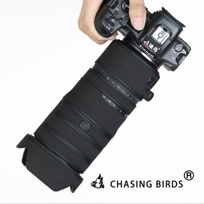 CHASING BIRDS camouflage lens coat for CANON RF 24-105 mm L IS USM Z waterproof and rainproof lens protective cover