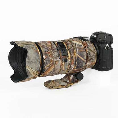 CHASING BIRDS Camouflage Waterproof Lens Coat for TAMRON 50-400mm F4.5-6.3 DI III VC VXD A067 Rainproof Lens Protective Cover