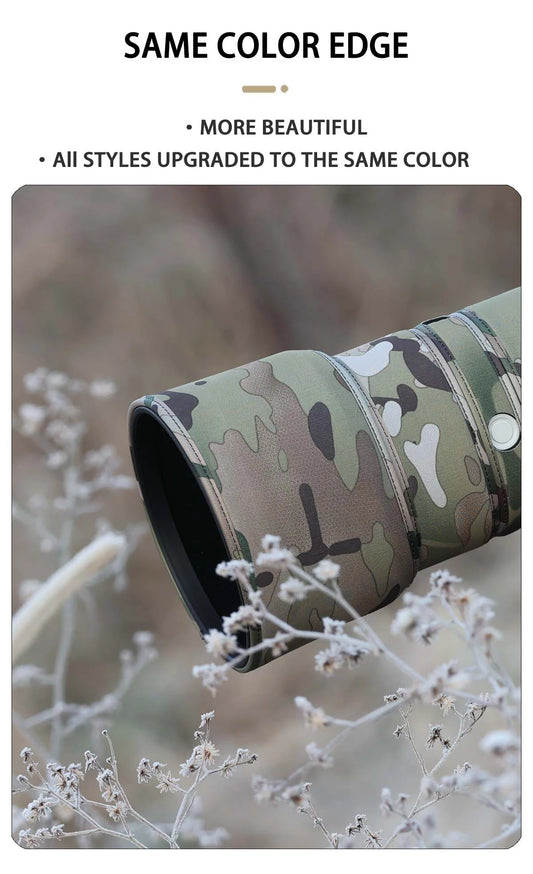 CHASING BIRDS camouflage lens coat for SONY FE 135 mm F1.8 GM waterproof and rainproof lens protective cover