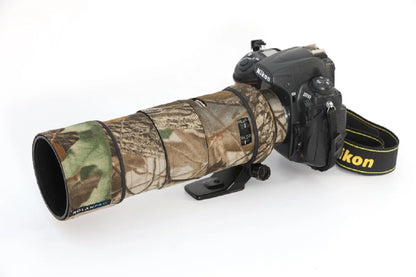 ROLANPRO Waterproof Lens Cover for Nikon AF-S 300mm F/4D ED Camouflage Coat lens Sleeve Guns Case DSLR