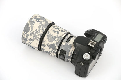 ROLANPRO Lens Coat for SIGMA 135mm F1.8 DG ART Camouflage Rain Cover Lens Protective Sleeve Guns Case Photography Clothing