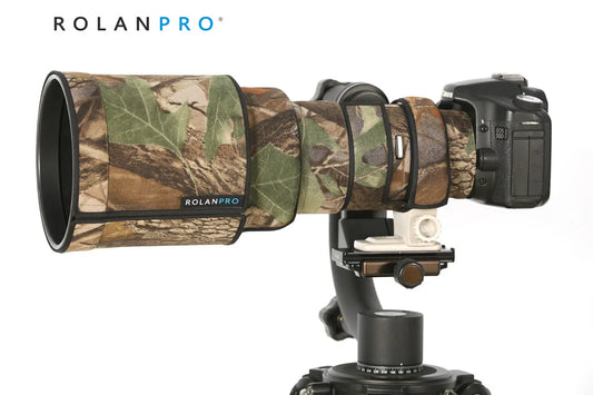 ROLANPRO Lens Coat for Canon EF 400mm f/4 DO IS USM Camouflage Lens Clothing Rain Cover Lens SLR Guns Case Sleeve