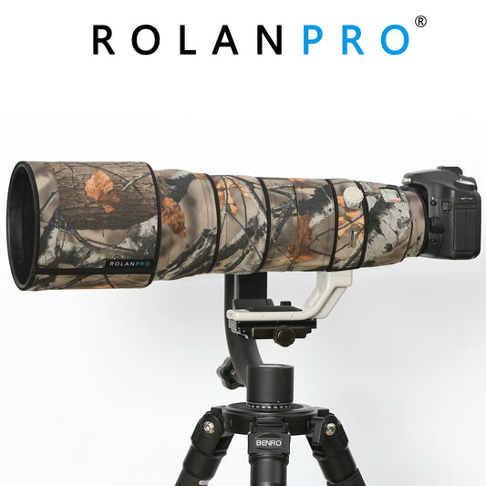 ROLANPRO Lens Cover for Canon EF 200-400mm f/4L IS USM Extender 1.4X Camouflage Lens Clothing Rain Cover Lens Sleeve Guns Case