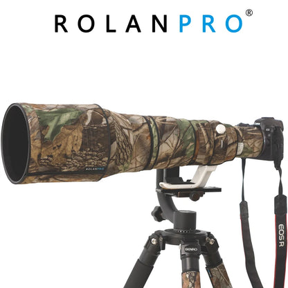 ROLANPRO Waterproof Lens Camouflage Coat for Canon RF 600mm F/4 L IS USM  Protective Sleeve Canon rf 600mm f4 Rain Cover Case