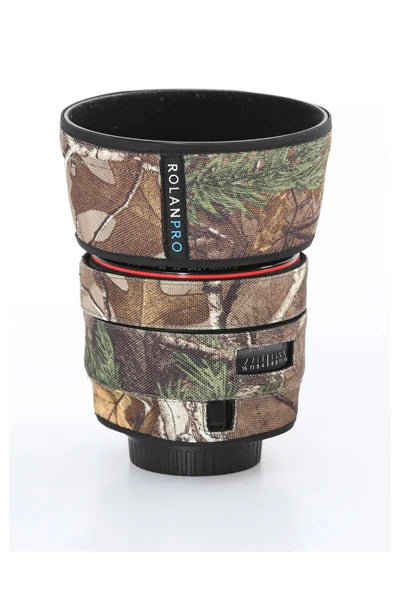 ROLANPRO Waterproof Lens Coat for Canon EF 85mm f1.2L II USM Camouflage Rain Cover Lens Sleeve Guns Case Photography Clothing