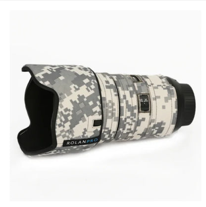 ROLANPRO Waterproof Lens Coat for Nikon AFS 24-70mm F2.8G Lens Protective Sleeve Guns Cover Protection Case Clothing DSLR