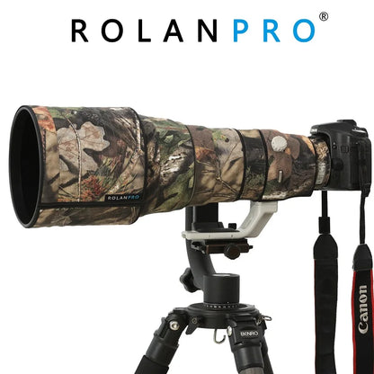 ROLANPRO Lens Camouflage Coat for Canon EF 400mm F/2.8 L IS II USM Lens Protective Sleeve Guns Case Canon 400f2.8 ii Coat