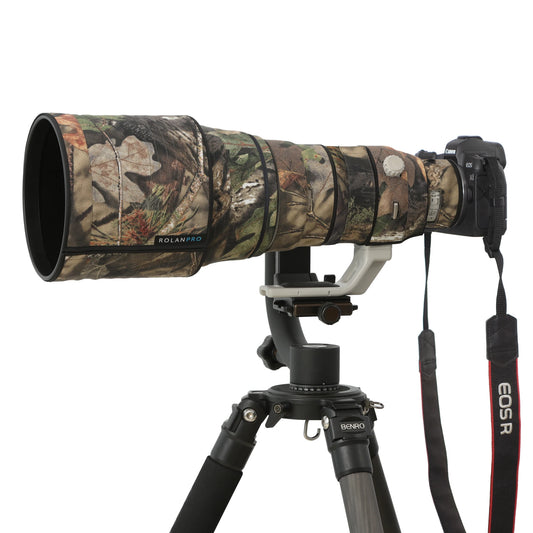 ROLANPRO Waterproof Lens Coat for Canon RF 400mm F/2.8 L IS USM Camouflage Lens Cover Guns Case Canon rf 400mm Protective Cover