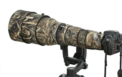 ROLANPRO Waterproof Lens Camouflage Coat for Nikon AF-S 600mm f/4G ED VR Lens Protection Sleeve Nikon 600F4G Lens Cover