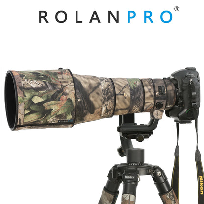 ROLANPRO Lens Coat for Nikon AF-S 400mm F2.8E FL ED VR Camouflage Lens Cover Lens Protective Sleeve Nikon 400mm f2.8e Guns Case