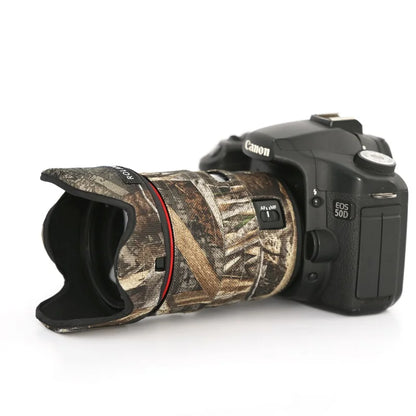 ROLANPRO Lens Coat for Canon EF 35mm f1.4L II USM Camouflage Rain Cover Lens Protective Sleeve Guns Case Photography Clothing