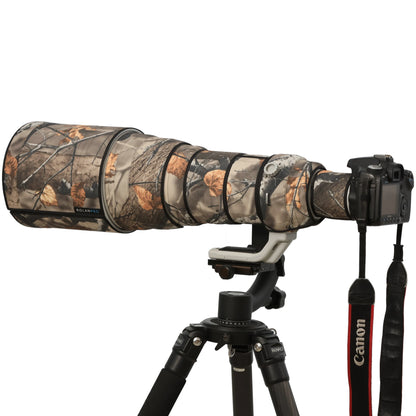 ROLANPRO Lens Camouflage Cover for Canon EF 600mm f/4 L IS USM Lens Anti Shake I Coat Rain Cover Lens Sleeve Guns Case