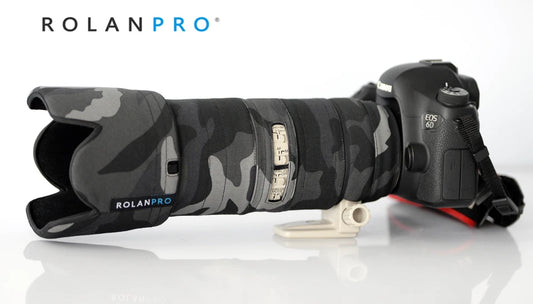 ROLANPRO Waterproof Lens Camouflage Coat Rain Cover for Canon EF 70-200mm F2.8 L IS USM lens Sleeve Guns Case