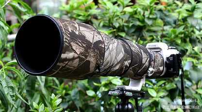 ROLANPRO Lens Camouflage Coat Rain Cover for Canon EF 500mm F/4.5 L USM Lens Protective Sleeve Case Guns Protector DSLR Outdoor