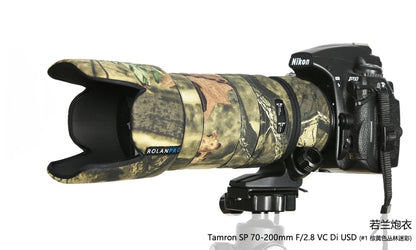 ROLANPRO Lens Coat for Tamron SP 70-200mm F2.8 VC Di USD (A009) Camouflage Lens Clothing Rain Cover Lens Case