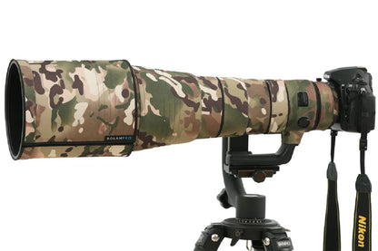 ROLANPRO Waterproof Lens Camo Coat for Nikkor Nikon AF-S 600mm F/4E FL ED VR Lens Cover Protective Sleeve Nikon 600f4e Case