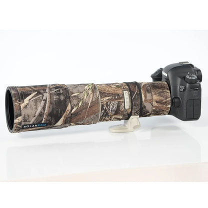 ROLANPRO Waterproof Lens Camouflage Cover for Canon EF 400mm F/5.6 L USM Coat Lens Protective Sleeve Guns Case DSLR Bag