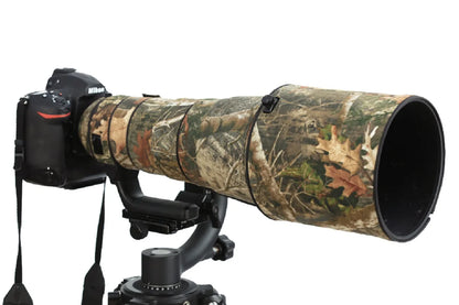 ROLANPRO Lens Coat for Nikon AF-S 400mm F2.8E FL ED VR Camouflage Lens Cover Lens Protective Sleeve Nikon 400mm f2.8e Guns Case