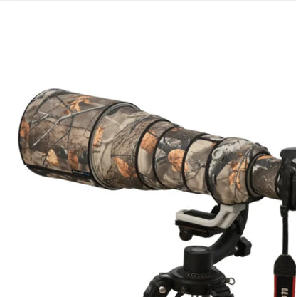 ROLANPRO Waterproof Lens Camo Cover for Canon EF 600mm F/4 L IS III USM Coat Photography Protective Sleeve Guns Case Canon 600mm