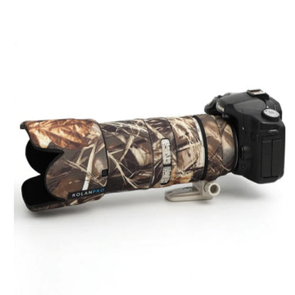 ROLANPRO Waterproof Lens Camouflage Coat Rain Cover for Canon EF 70-200mm F2.8 L IS USM lens Sleeve Guns Case