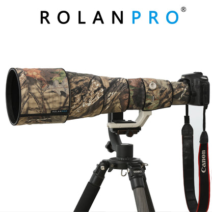 ROLANPRO Lens Camouflagt Cover for Canon EF 800mm F/5.6 L IS USM Lens Protective Sleeve Guns Case Canon 800 f5.6 Coat Backpack