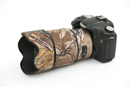 ROLANPRO Lens Coat for SIGMA 85mm F/1.4 DG ART Camouflage Rain Cover Lens Sleeve Guns Case Photography Accessories Clothing