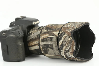 ROLANPRO Lens Coat for SIGMA 85mm F/1.4 DG ART Camouflage Rain Cover Lens Sleeve Guns Case Photography Accessories Clothing