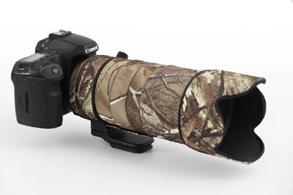 ROLANPRO Waterproof Lens Coat for Sigma 70-200mm F/2.8 Sport Camou Rain Cover Lens Protective Sleeve Photography Case