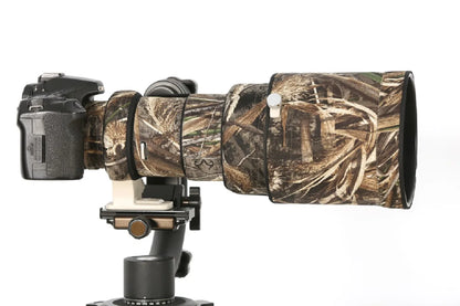 ROLANPRO Lens Camouflage Coat for Canon EF 400mm f/4 DO IS USM Lens Clothing Rain Cover Lens SLR Guns Case Sleeve