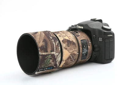 ROLANPRO Lens Coat for SIGMA 135mm F1.8 DG ART Camouflage Rain Cover Lens Protective Sleeve Guns Case Photography Clothing