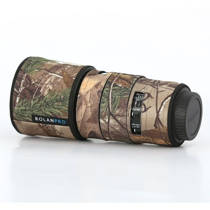 ROLANPRO Lens Cover for Canon EF 100mm f2.8L IS USM Camouflage Rain Cover  Lens Sleeve Guns Case Photography Clothing