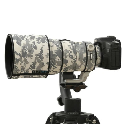 ROLANPRO Lens Camouflage Coat for Canon EF 200mm F/2 L IS USM Lens Protective Sleeve Guns Case Lens Bag Foto Bag