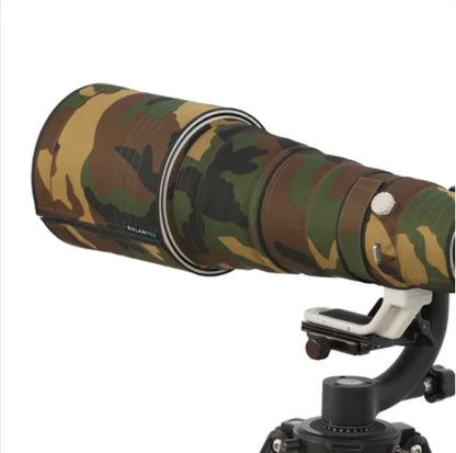 ROLANPRO Waterproof Lens Camo Cover for Canon EF 600mm F/4 L IS III USM Coat Photography Protective Sleeve Guns Case Canon 600mm