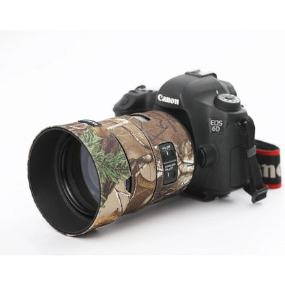 ROLANPRO Lens Coat for Canon EF 85mm F/1.4L IS USM Camouflage Rain Cover Lens Protective Sleeve Guns Case Photography Clothing