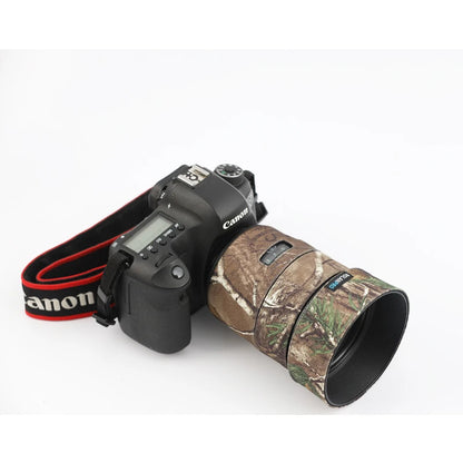 ROLANPRO Lens Coat for Canon EF 85mm F/1.4L IS USM Camouflage Rain Cover Lens Protective Sleeve Guns Case Photography Clothing
