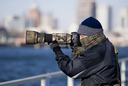 ROLANPRO Camouflage Lens Coat for Sigma APO 150-500mm f/5-6.3 DG OS HSM Guns Case Lens Protective Sleeve Sigma 150 500mm Case