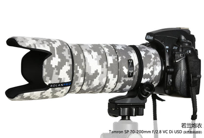 ROLANPRO Lens Coat for Tamron SP 70-200mm F2.8 VC Di USD (A009) Camouflage Lens Clothing Rain Cover Lens Case