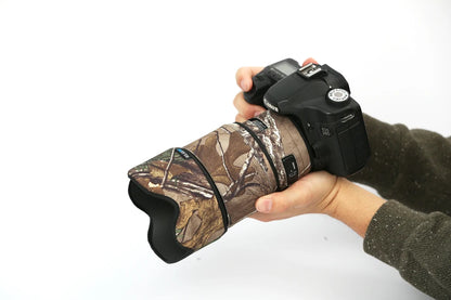 ROLANPRO Lens Coat for SIGMA 85mm F/1.4 DG ART Camouflage Rain Cover Lens Sleeve Guns Case Photography Accessories Clothing